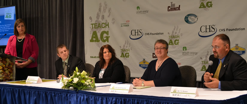 UWRF Alumni Participate in National Teach Ag Panel Moderated by Current Student McKenzie Baecker