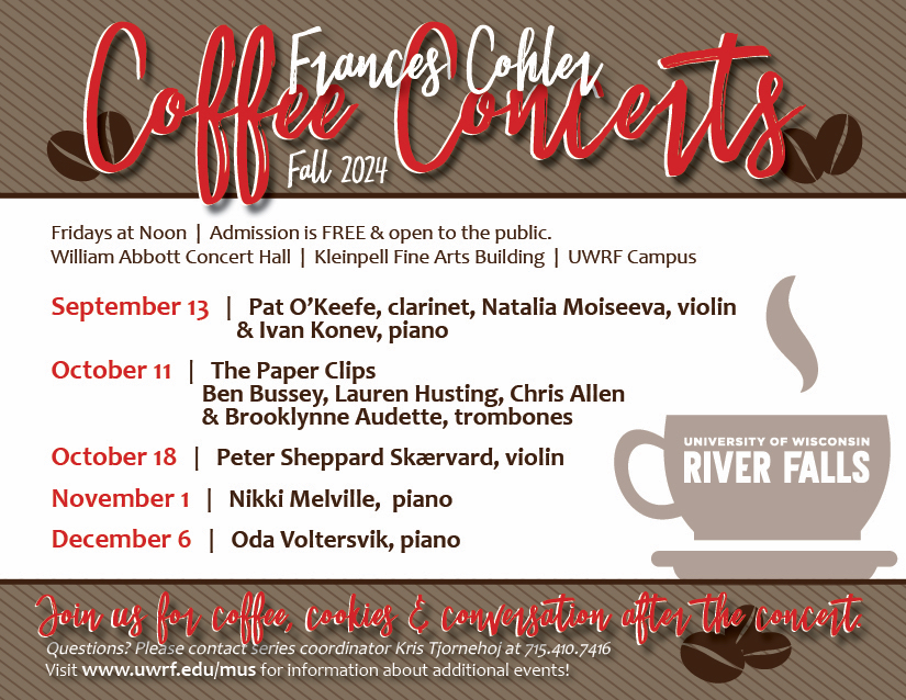 Coffee Concerts - F24