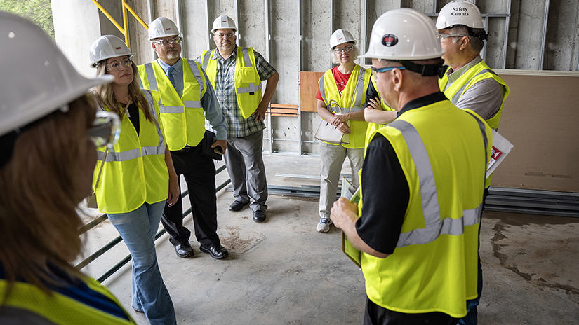 SciTech Hard Hat tour photo